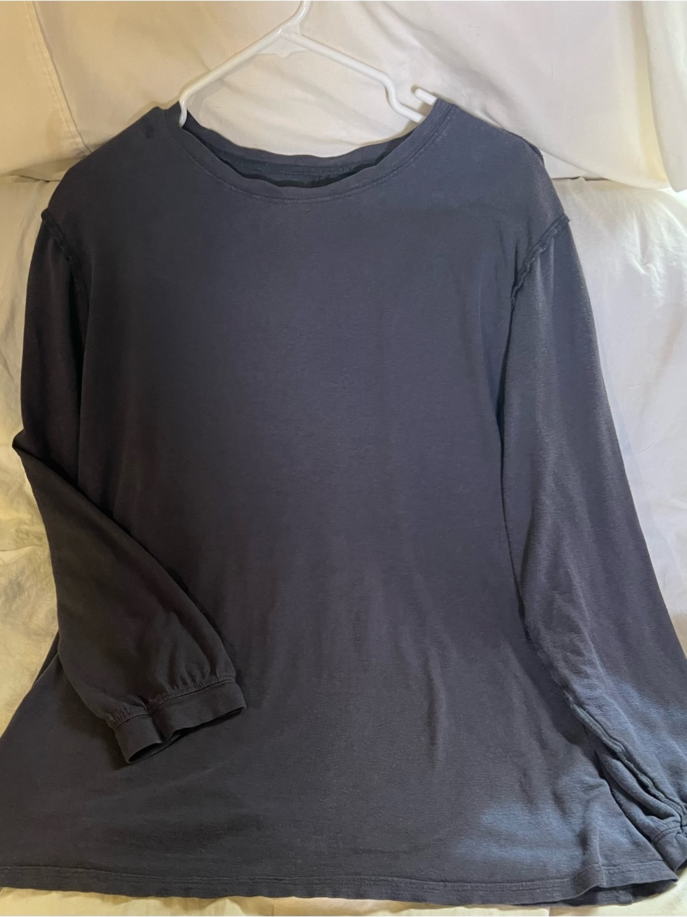 We The Free Long Sleeve Tee in Charcoal Gray
